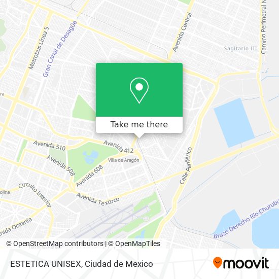 Mapa de ESTETICA UNISEX