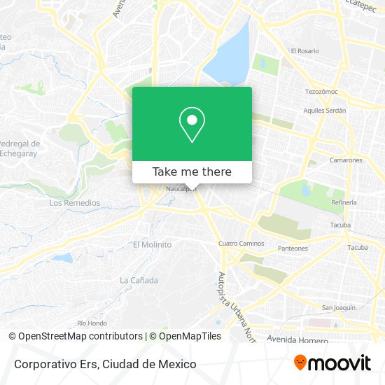 Mapa de Corporativo Ers