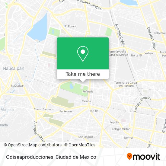 Odiseaproducciones map