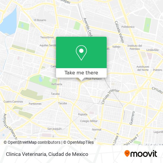 Clinica Veterinaria map