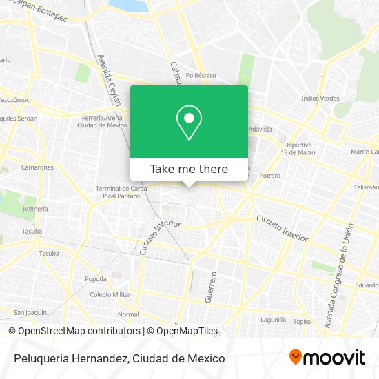 Peluqueria Hernandez map
