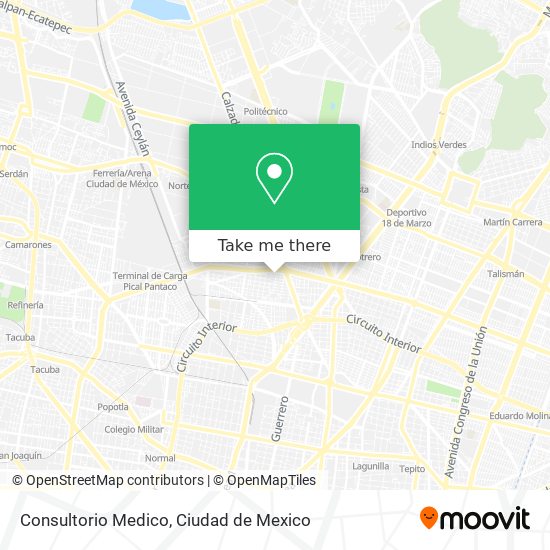 Mapa de Consultorio Medico