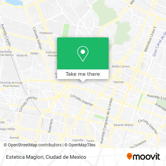 Mapa de Estetica Maglori