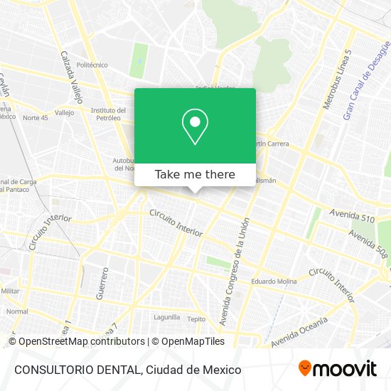 Mapa de CONSULTORIO DENTAL