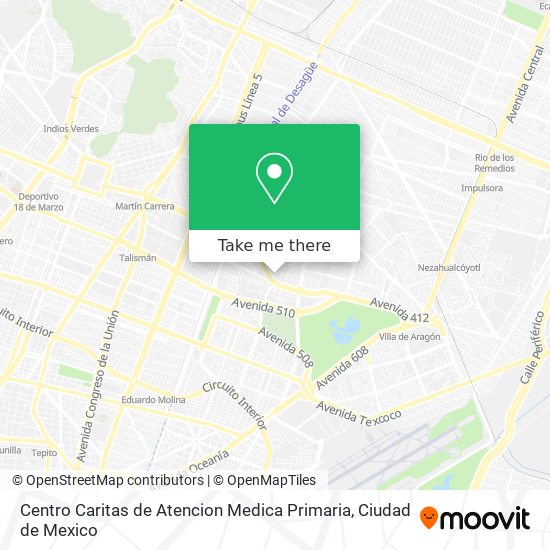 Centro Caritas de Atencion Medica Primaria map