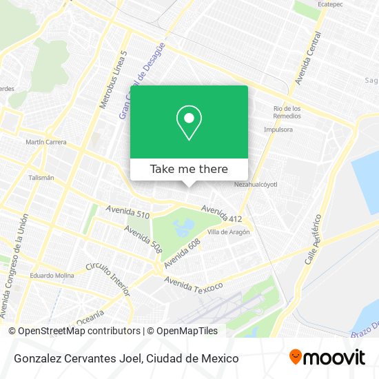 Gonzalez Cervantes Joel map