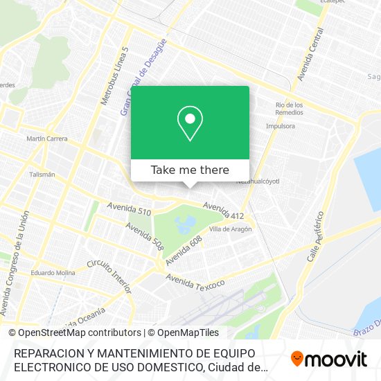 Mapa de REPARACION Y MANTENIMIENTO DE EQUIPO ELECTRONICO DE USO DOMESTICO