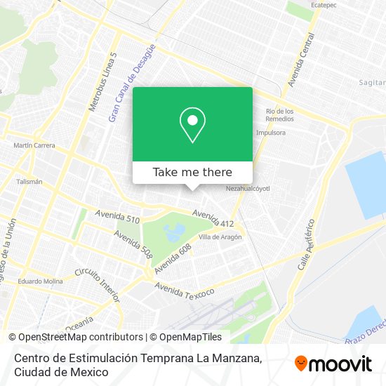 Centro de Estimulación Temprana La Manzana map