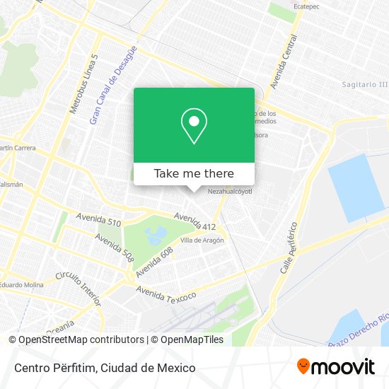 Centro Përfitim map