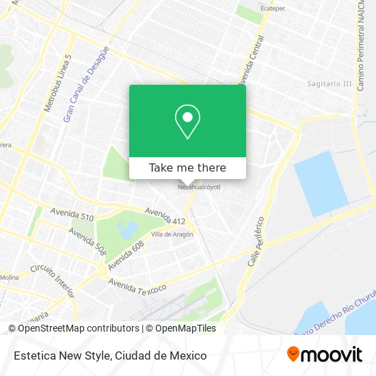 Estetica New Style map