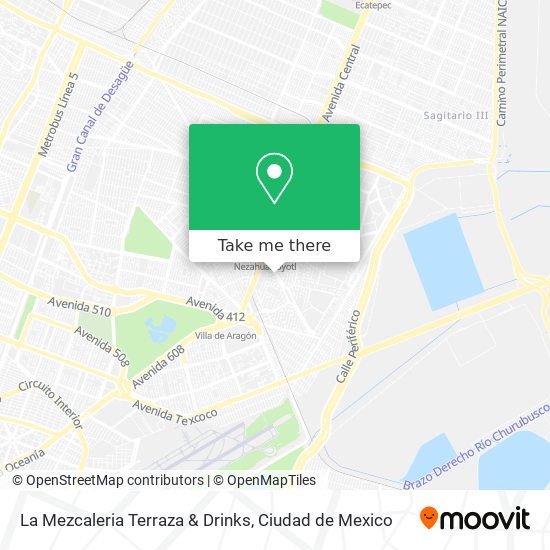 Mapa de La Mezcaleria Terraza & Drinks