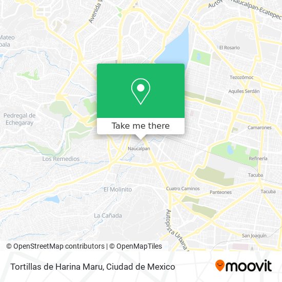 Mapa de Tortillas de Harina Maru