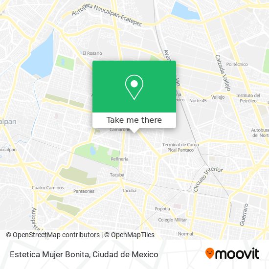 Estetica Mujer Bonita map