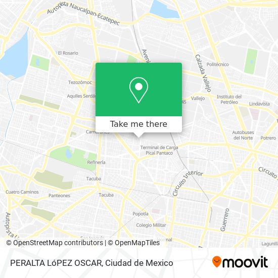 PERALTA LóPEZ OSCAR map