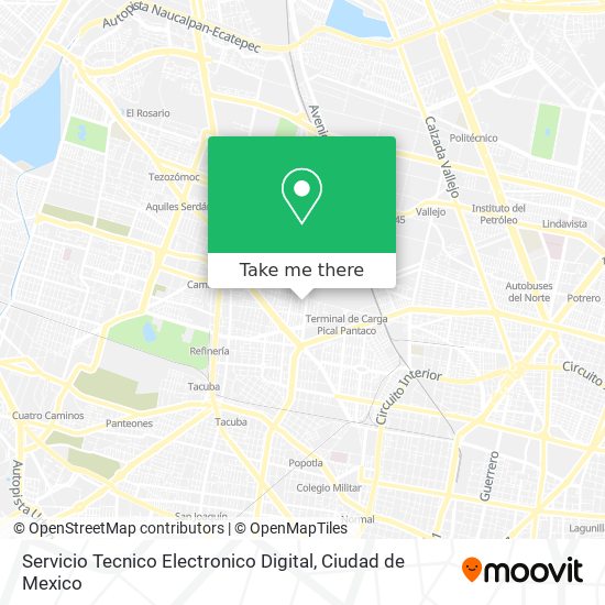 Servicio Tecnico Electronico Digital map