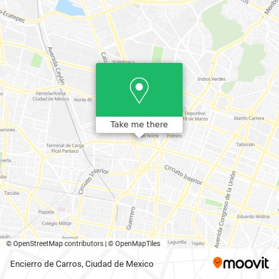 Encierro de Carros map