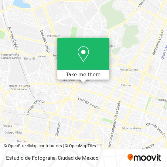 Estudio de Fotografia map