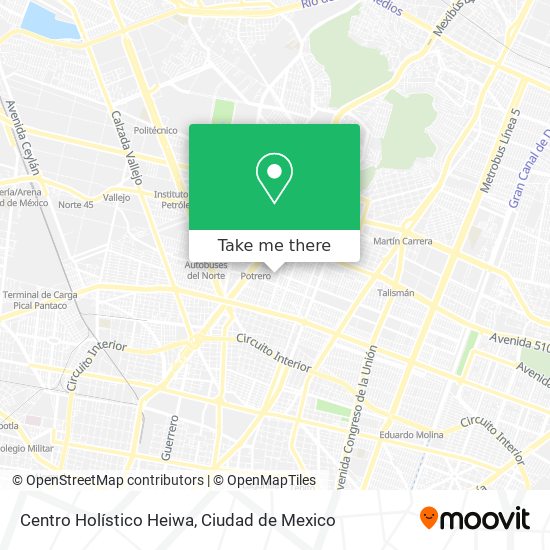 Centro Holístico Heiwa map