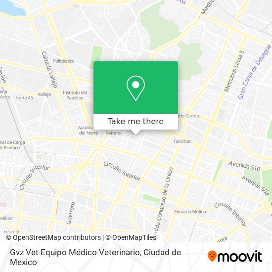 Gvz Vet Equipo Médico Veterinario map