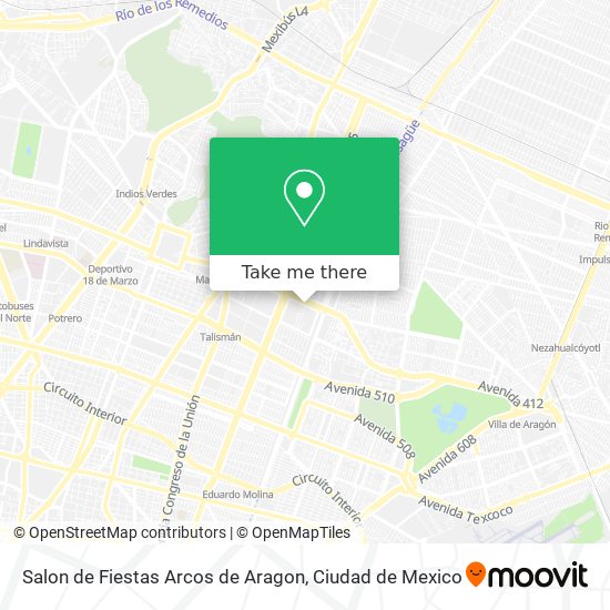 Salon de Fiestas Arcos de Aragon map