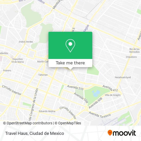 Mapa de Travel Haus