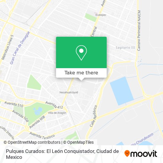 Pulques Curados: El León Conquistador map
