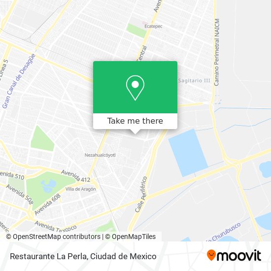 Mapa de Restaurante La Perla