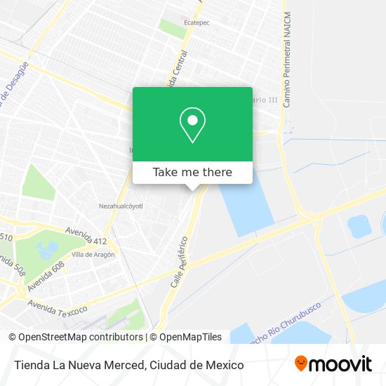 Tienda La Nueva Merced map