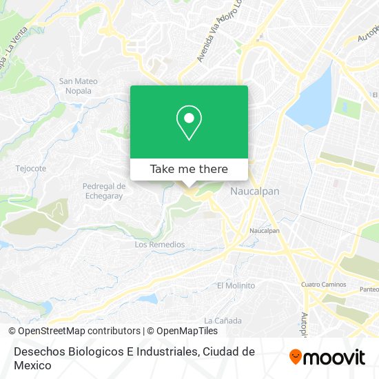 Desechos Biologicos E Industriales map