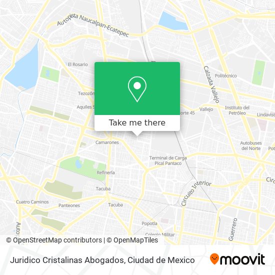 Juridico Cristalinas Abogados map