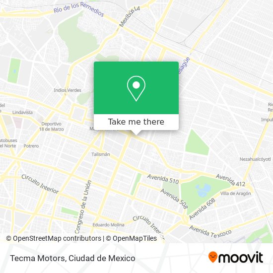 Tecma Motors map