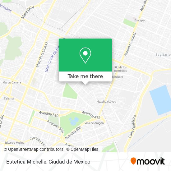Mapa de Estetica Michelle
