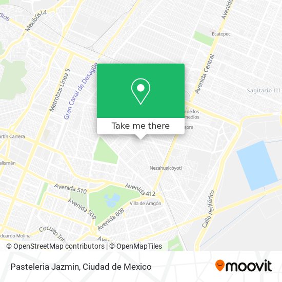 Pasteleria Jazmin map