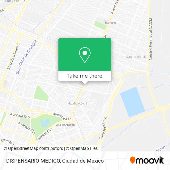 DISPENSARIO MEDICO map