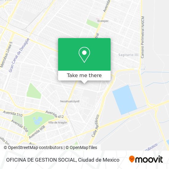 OFICINA DE GESTION SOCIAL map