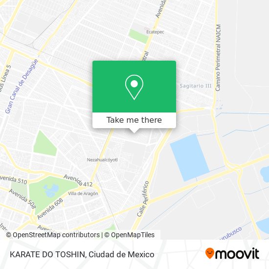 KARATE DO TOSHIN map