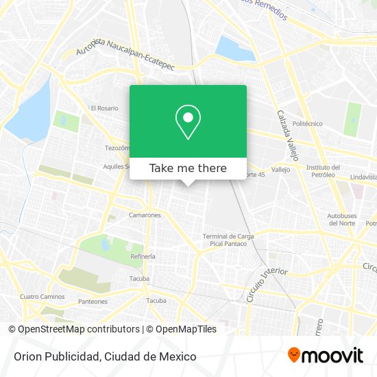 Orion Publicidad map