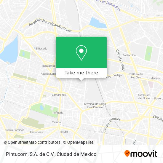 Pintucom, S.A. de C.V. map