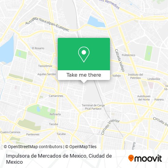 Impulsora de Mercados de Mexico map