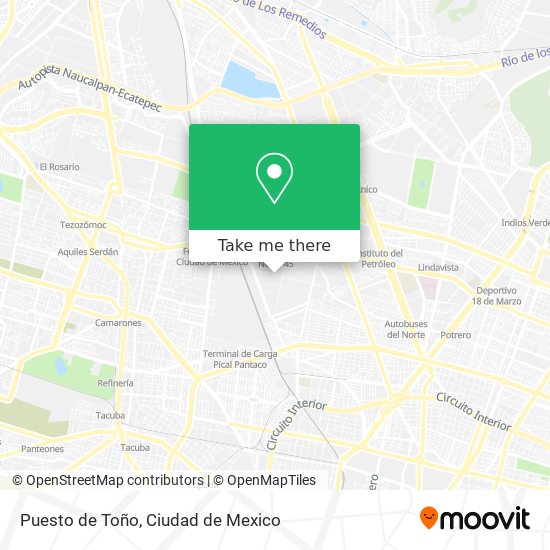 Puesto de Toño map