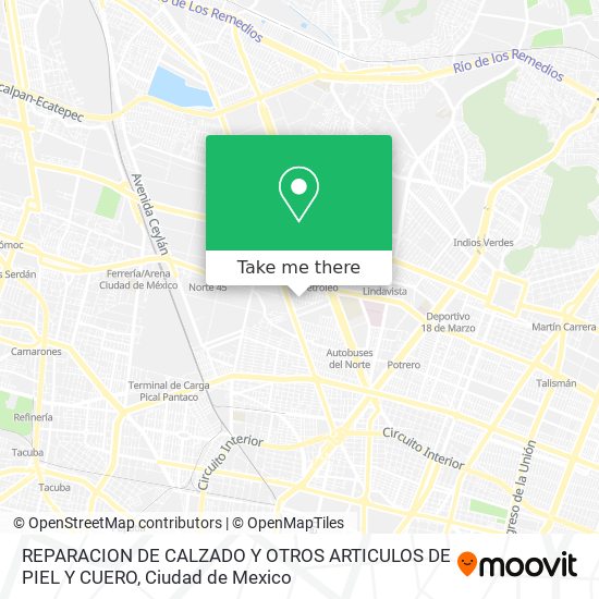 REPARACION DE CALZADO Y OTROS ARTICULOS DE PIEL Y CUERO map