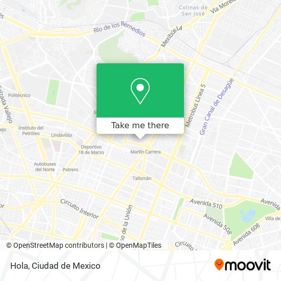 Hola map