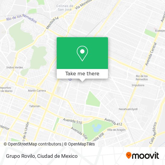 Mapa de Grupo Rovilo