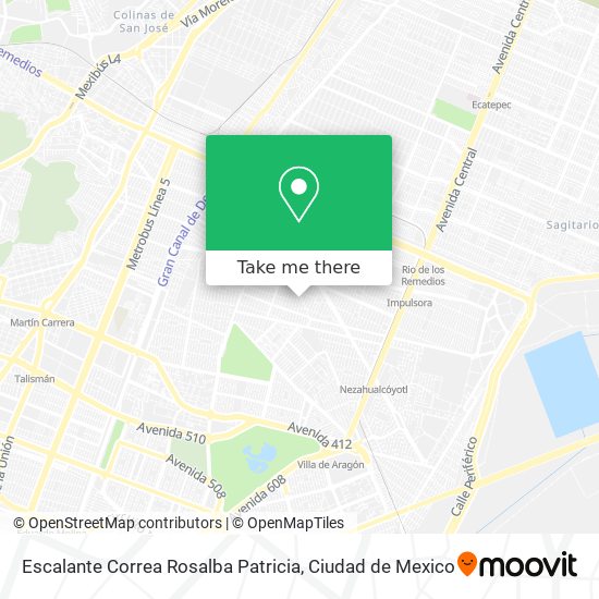 Mapa de Escalante Correa Rosalba Patricia
