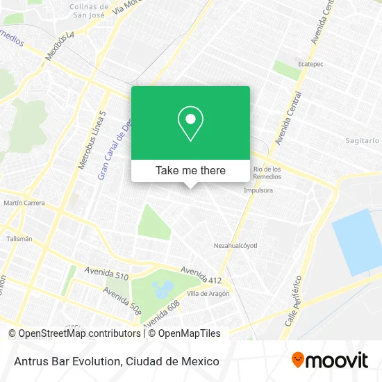 Antrus Bar Evolution map