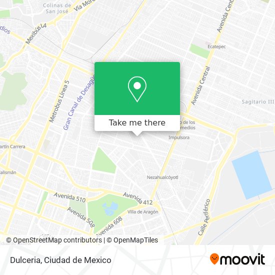 Mapa de Dulceria