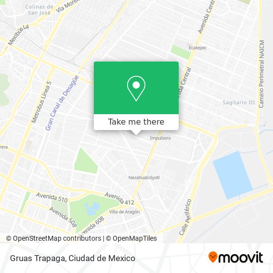 Gruas Trapaga map