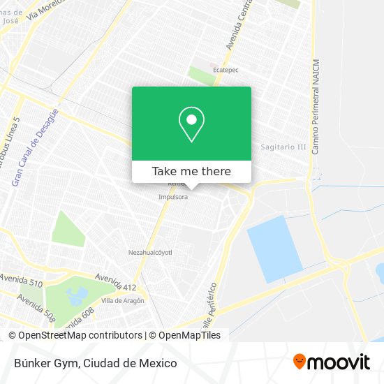 Búnker Gym map