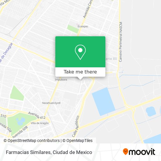 Mapa de Farmacias Similares