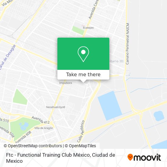 Ftc - Functional Training Club México map